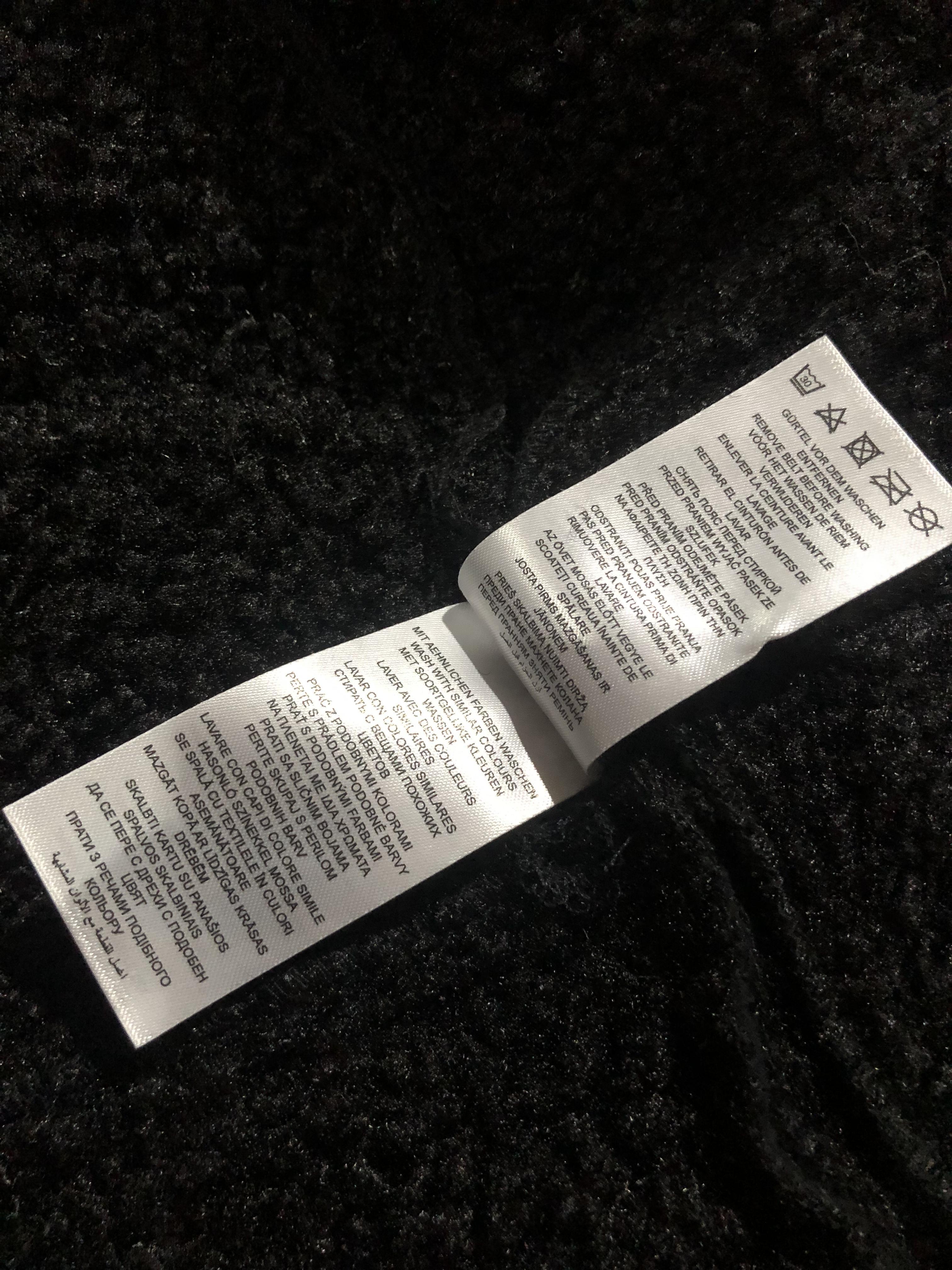 เสื้อโค้ท กันหนาว Pea coat หนังกลับ สีดำ REVIEW ดำ