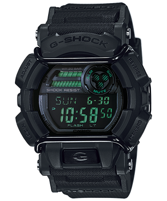 CASIO G-SHOCK นาฬิกาข้อมือ นาฬิกากันน้ำ นาฬิกาของแท้ ประกันศูนย์ CMG 1 ปี รุ่น GD-400MB-1 นาฬิกาสีดำ