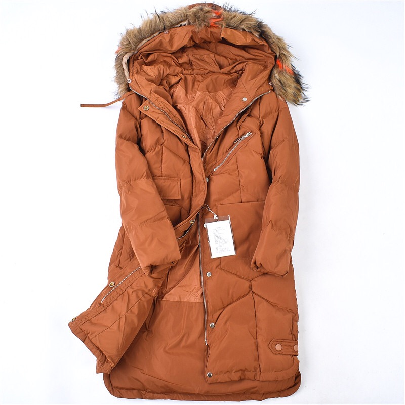 เสื้อกันหนาว โค้ทขนเป็ด เสื้อฮู้ดเฟอร์ บุขนเป็ด สีดำ (padded puffer coat สำเนา สำเนา ดำ