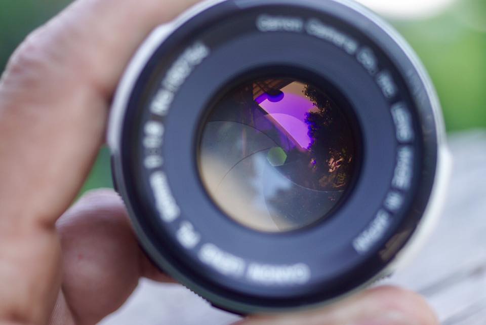 CANON LENS FL 50MM. F1.8