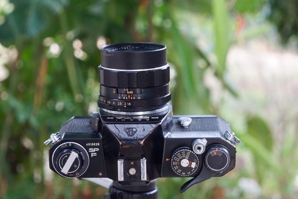 Asahi-Pentax Spotmatic SP F Super Takumar 55mm. F1.8