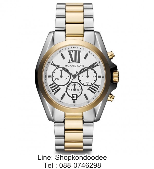 **พร้อมส่ง**Michael Kors Bradshaw MK5855 Gold/Silver Watch
