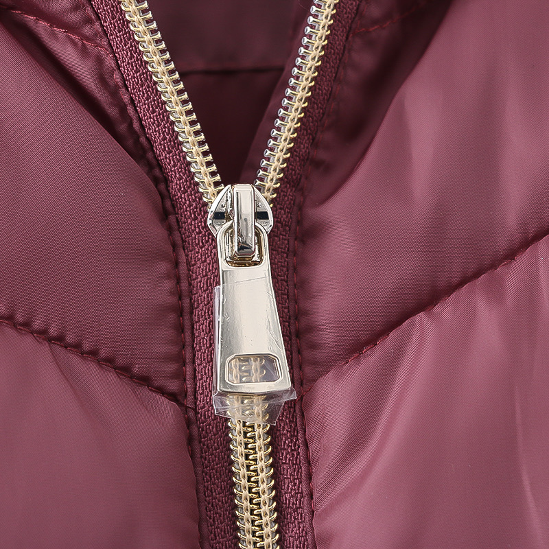 เสื้อกันหนาว เสื้อฮู้ดเฟอร์ บุนวมอุ่น สีแดง แบรนด์ INEXTENSO (padded puffer coat สำเนา