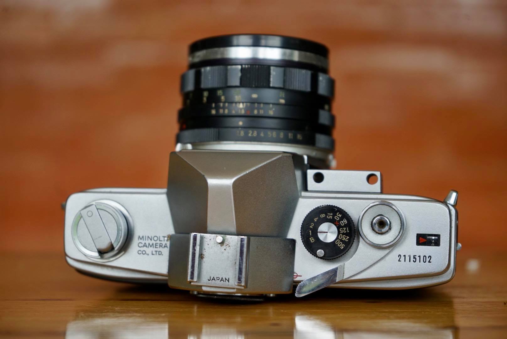 MINOLTA SR-1 MINOLTA AUTO ROKKOR-PF 55MM.F1.8