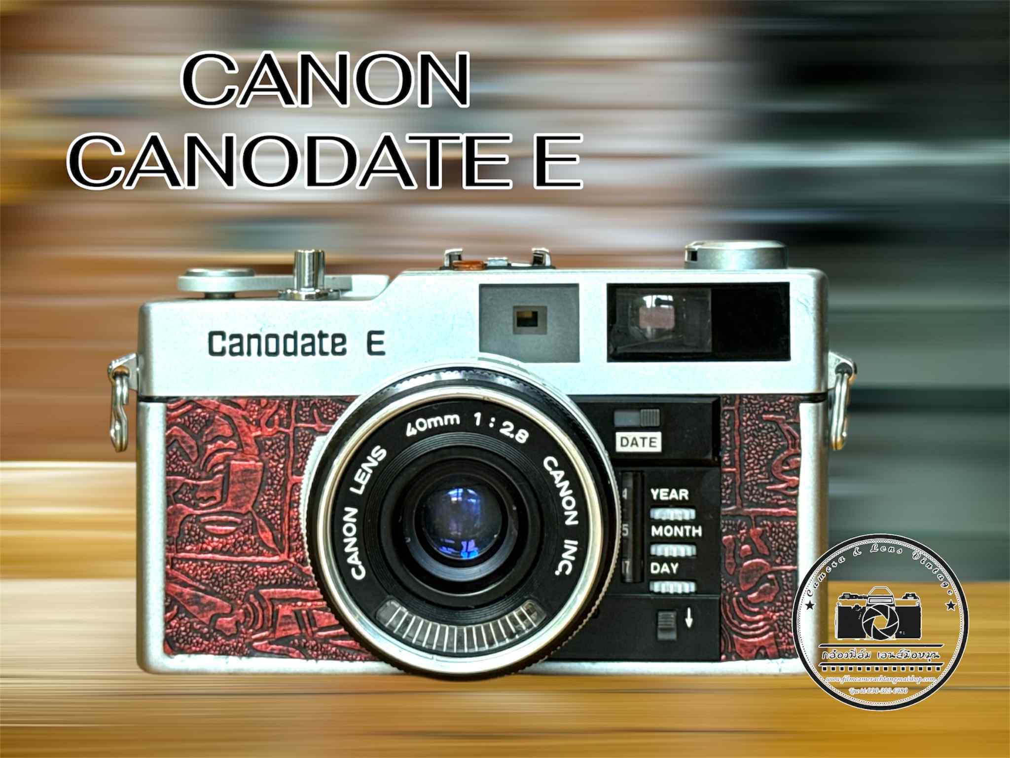 CANON CANODATE E CANON LENS 40MM.F2.8