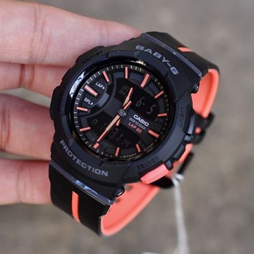 CASIO BABY-G นาฬิกาข้อมือ นาฬิกากันน้ำ นาฬิกาของแท้ ประกันศูนย์ CMG 1 ปี รุ่น BGA-240L-1A นาฬิกาสีดำ