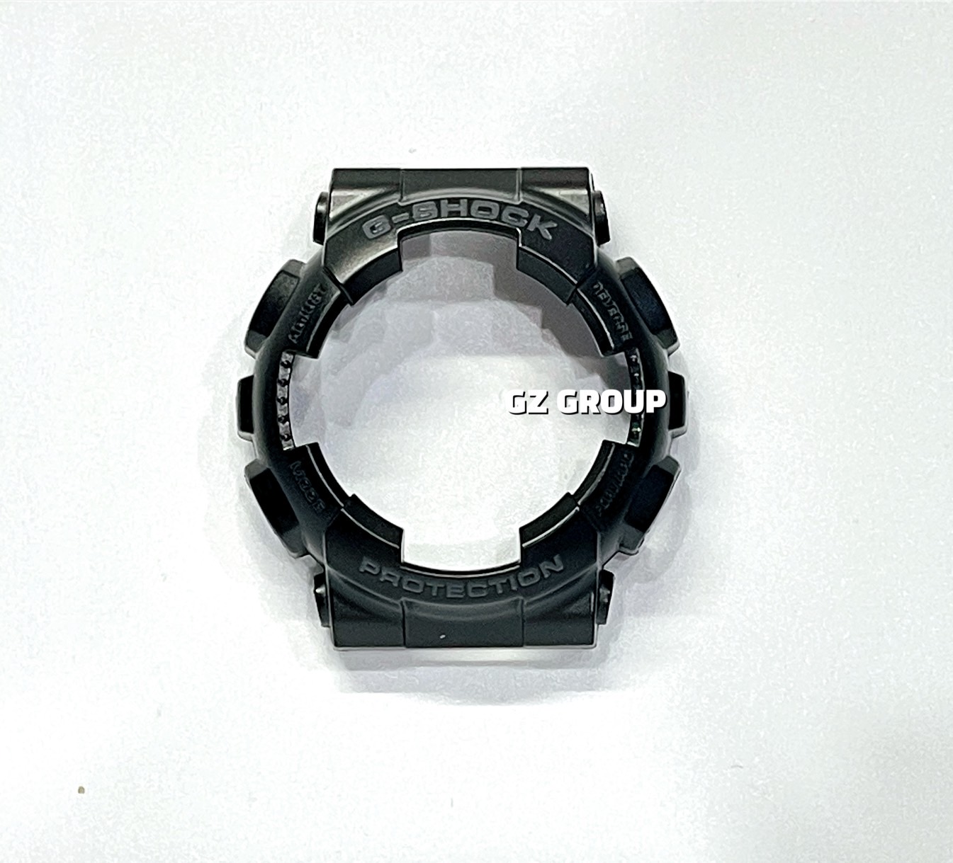 CASIO GENUINE FACTORY CASIO REPLACEMENT อะไหล่นาฬิกา G-SHOCK รุ่น GA-100CF-1A กรอบสายสีดำ