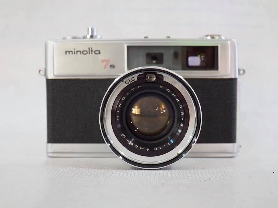 MINOLTA HI-MATIC 7S MINOLTA ROKKOR-PF45MM.F1.8