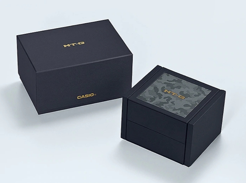 CASIO G-SHOCK นาฬิกาข้อมือ นาฬิกากันน้ำ นาฬิกาของแท้ ประกันศูนย์ CMG 1 ปี รุ่น GMW-B5000TCM-1D นาฬิกาสีดำ