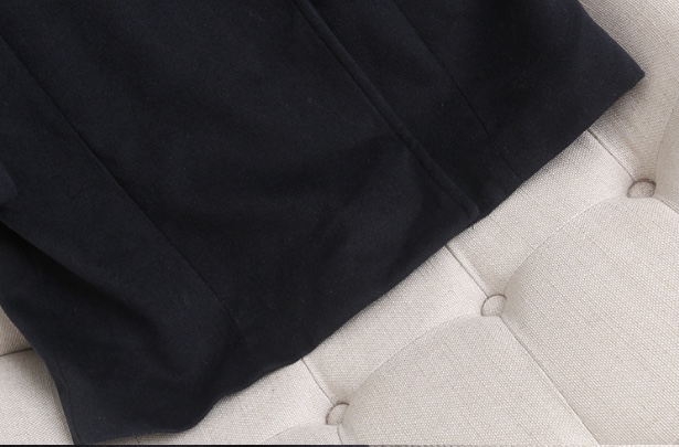 เสื้อโค้ท เสื้อกันหนาว โค้ทวูล แต่งฮู้ด แบรนด์ Stradivarius สำเนา สำเนา เทา/ดำ