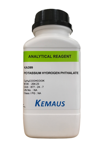 Potassium Hydrogen Phthalate, AR 500 g. KemAus™