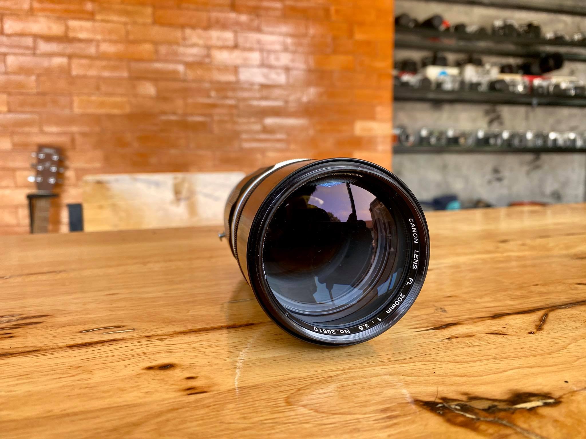 CANON FL LENS 200MM.F3.5 FL MOUNT