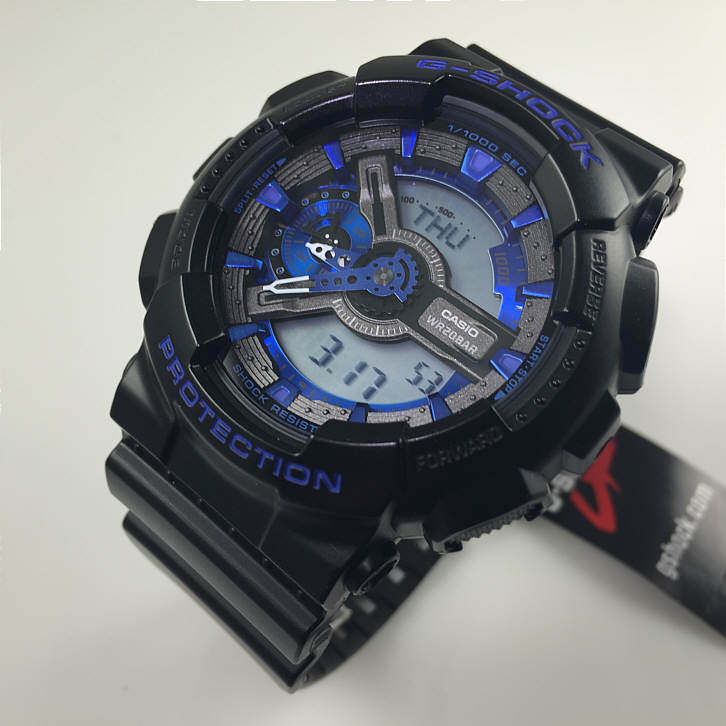 CASIO G-SHOCK นาฬิกา CASIO G-SHOCK รุ่น GA-110CB-1A ของแท้ประกันศูนย์ CMG 1ปี GA-110CB-1A นาฬิกาสีดำ