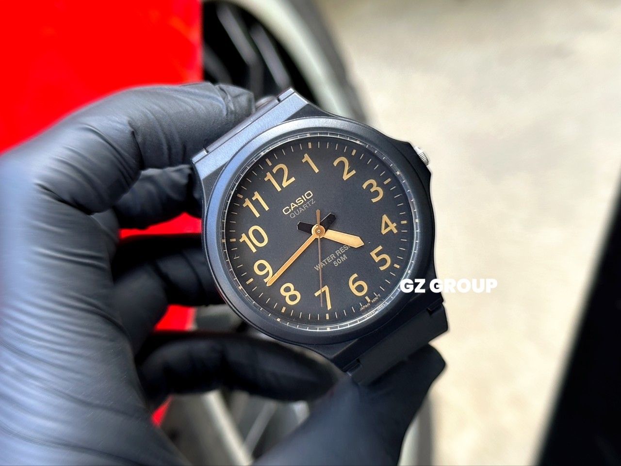 CASIO MID YEAR SALE นาฬิกาคาสิโอ พร้อมส่ง นาฬิกาข้อมือ นาฬิกากันน้ำ นาฬิกาของแท้ BTS ประกันศูนย์ CMG 1 ปี รุ่น MW-240-1B2 นาฬิกาสีดำ