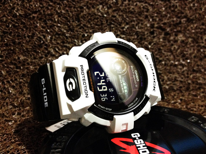 CASIO G-SHOCK นาฬิกาข้อมือ นาฬิกากันน้ำ นาฬิกาของแท้ ประกันศูนย์ CMG 1 ปี รุ่น GWX-8900B-7 นาฬิกาสีขาว