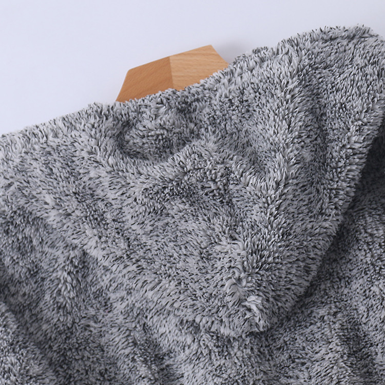 เสื้อเฟอร์กันหนาว หมวกฮู้ด เสื้อขน สีขาว (FLUFFY COAT) สำเนา สำเนา สำเนา