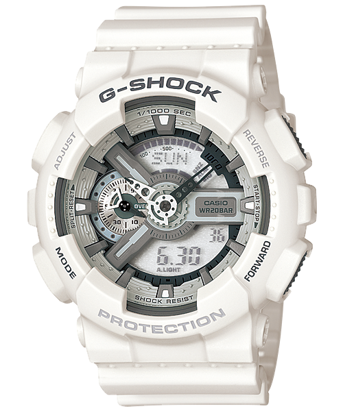 CASIO G-SHOCK นาฬิกา CASIO G-SHOCK รุ่น GA-110C-7A ของแท้ประกันศูนย์ CMG 1ปี GA-110C-7A นาฬิกาสีขาว