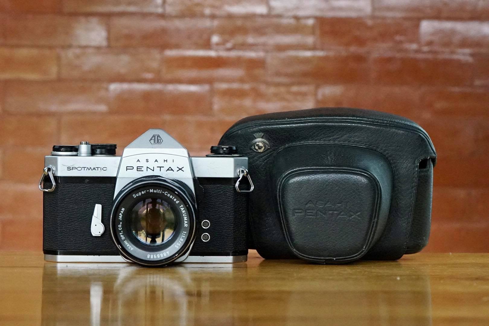 ASAHI PENTAX SPOTMATIC SP SUPER MULTICOATD TAKUMAR 55MM.F1.8