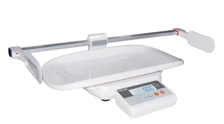 เครื่องชั่งน้ำหนักเด็กทารกพร้อมวัดส่วนสูง ระบบดิจิตอล ยี่ห้อ Tscale รุ่น M101 พิกัด 15 กิโลกรัม