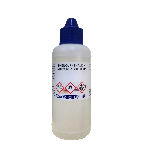 Phenolpthalein Indicator Solution, 125ml Loba Chemie™