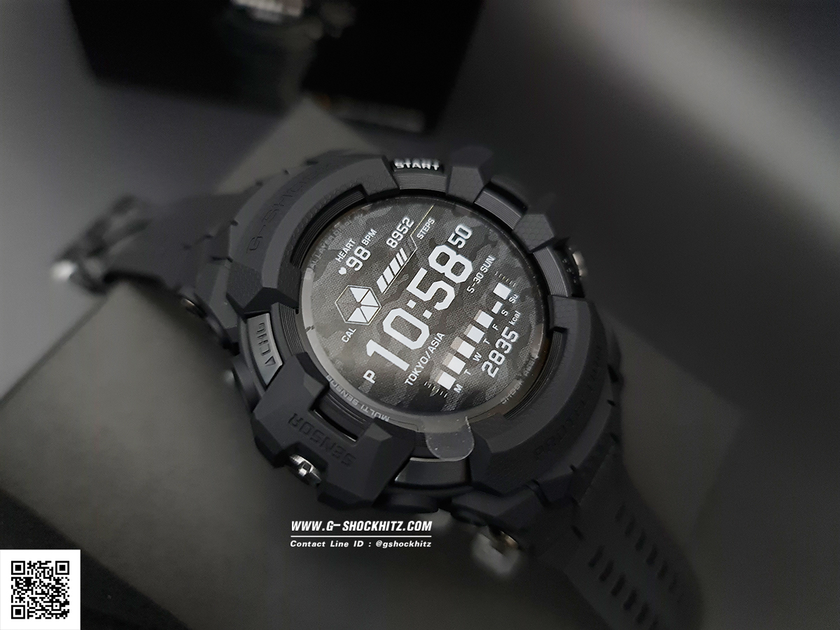 CASIO G-SHOCK PRO นาฬิกาข้อมือ นาฬิกากันน้ำ นาฬิกาของแท้ ประกันศูนย์ CMG 1 ปี รุ่น GSW-H1000-1A นาฬิกาสีดำ