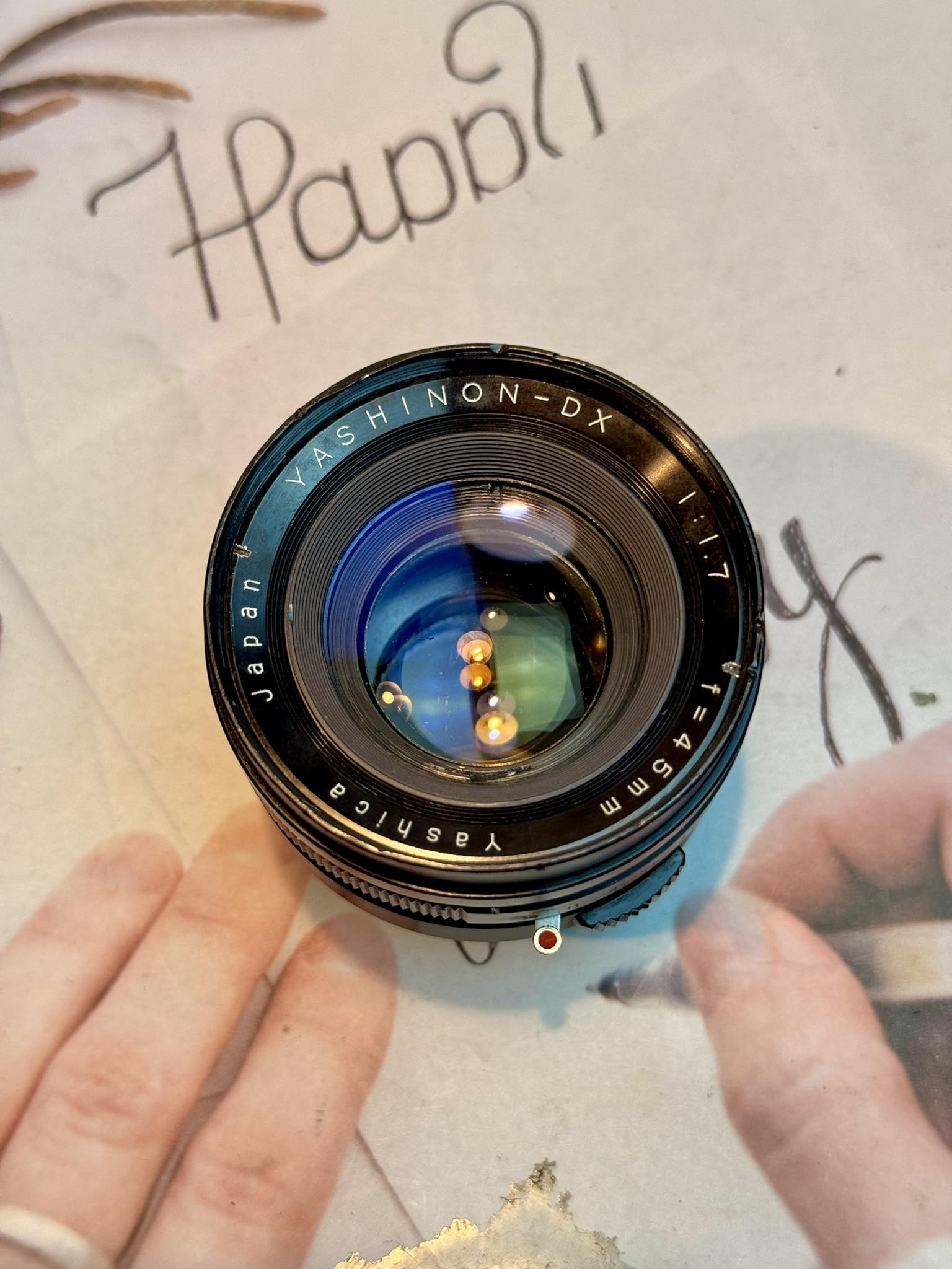 YASHICA YASHINON-DX 45MM.F1.7 MODIFIED M4/3 MOUNT