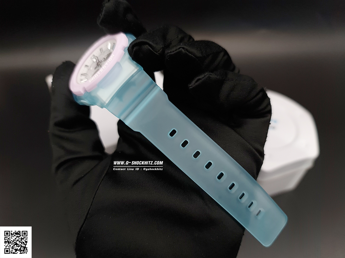 CASIO BABY-G นาฬิกาข้อมือ นาฬิกากันน้ำ นาฬิกาของแท้ ประกันศูนย์ CMG 1 ปี รุ่น BGA-270-2A นาฬิกาสีฟ้า