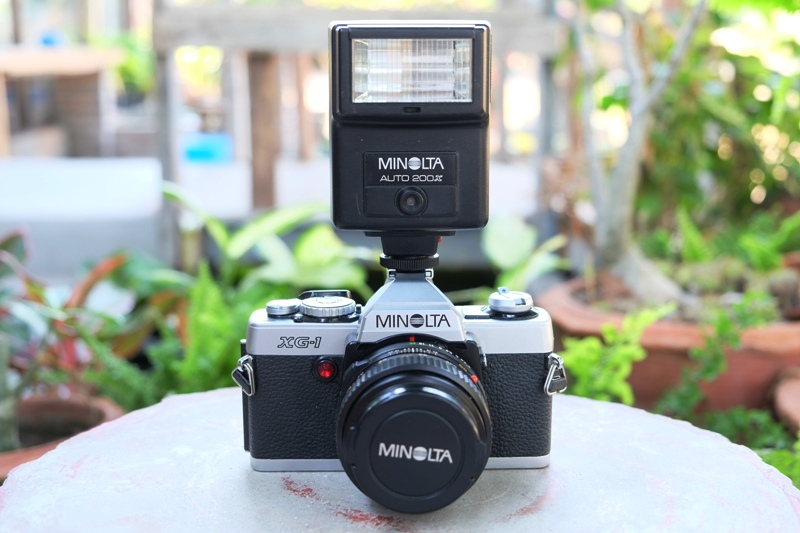 MINOLTA XG-1 MINOLTA MD 50MM.F2