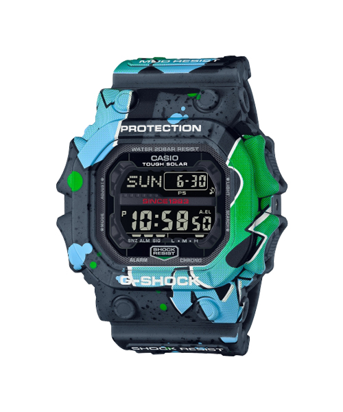 CASIO G-SHOCK นาฬิกาข้อมือ นาฬิกากันน้ำ นาฬิกาของแท้ ประกันศูนย์ CMG 1 ปี รุ่น GX-56SS-1 นาฬิกาหลากสี