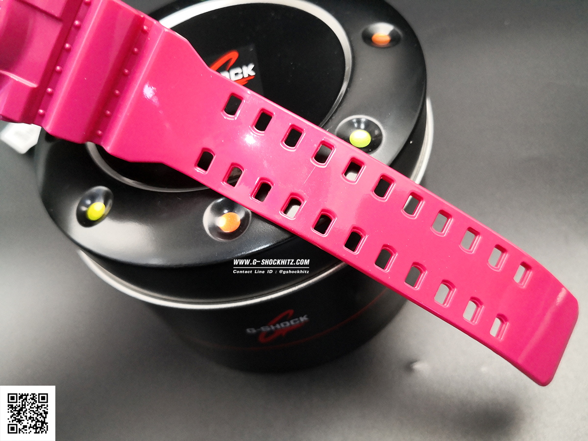 CASIO MID YEAR SALE G-SHOCK พร้อมส่ง นาฬิกาข้อมือ นาฬิกากันน้ำ นาฬิกาของแท้ ประกันศูนย์ CMG 1 ปี รุ่น GA-110B-4 นาฬิกาสีชมพู