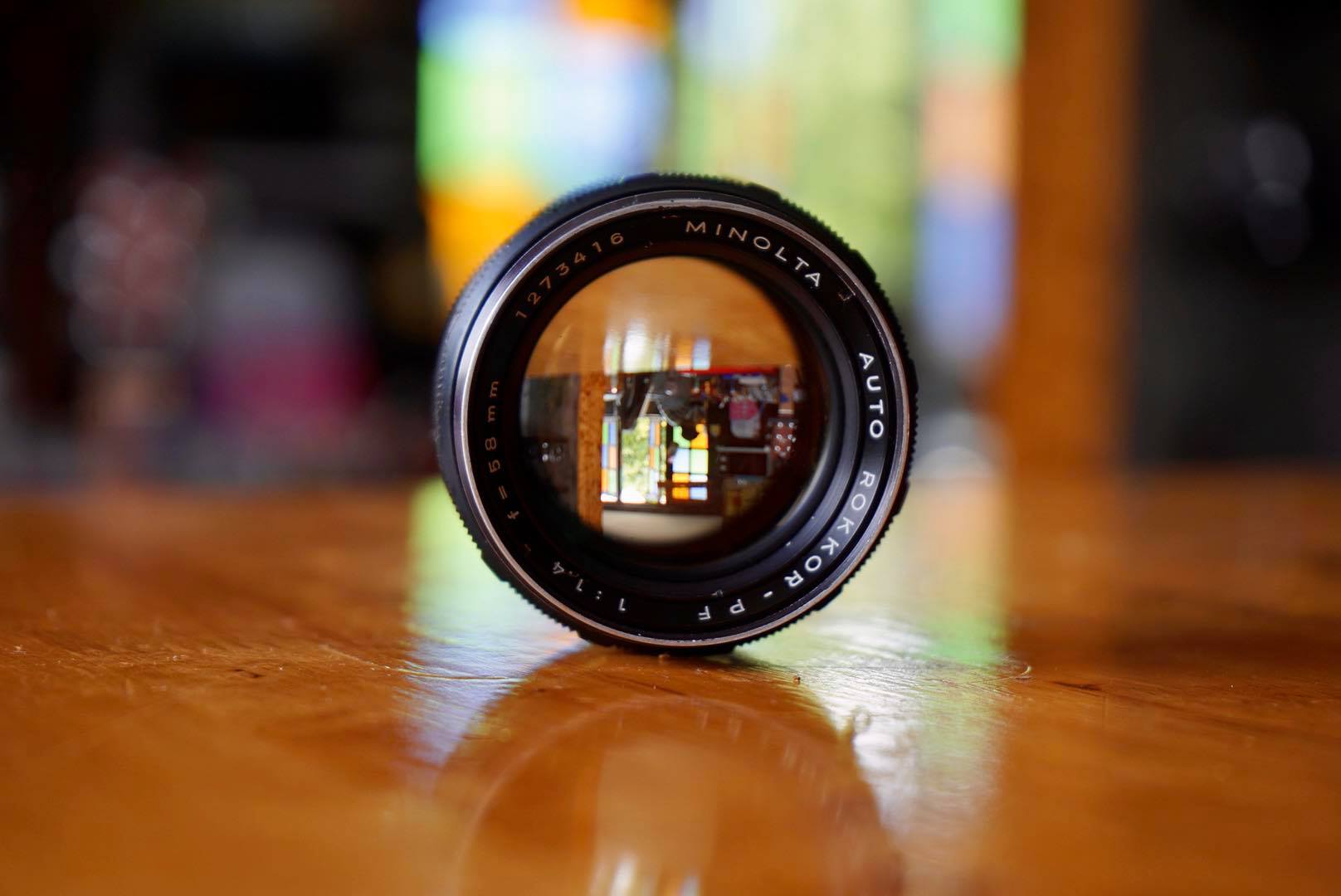 MINOLTA AUTO ROKKOR-PF 58MM F1.4 MD MOUNT