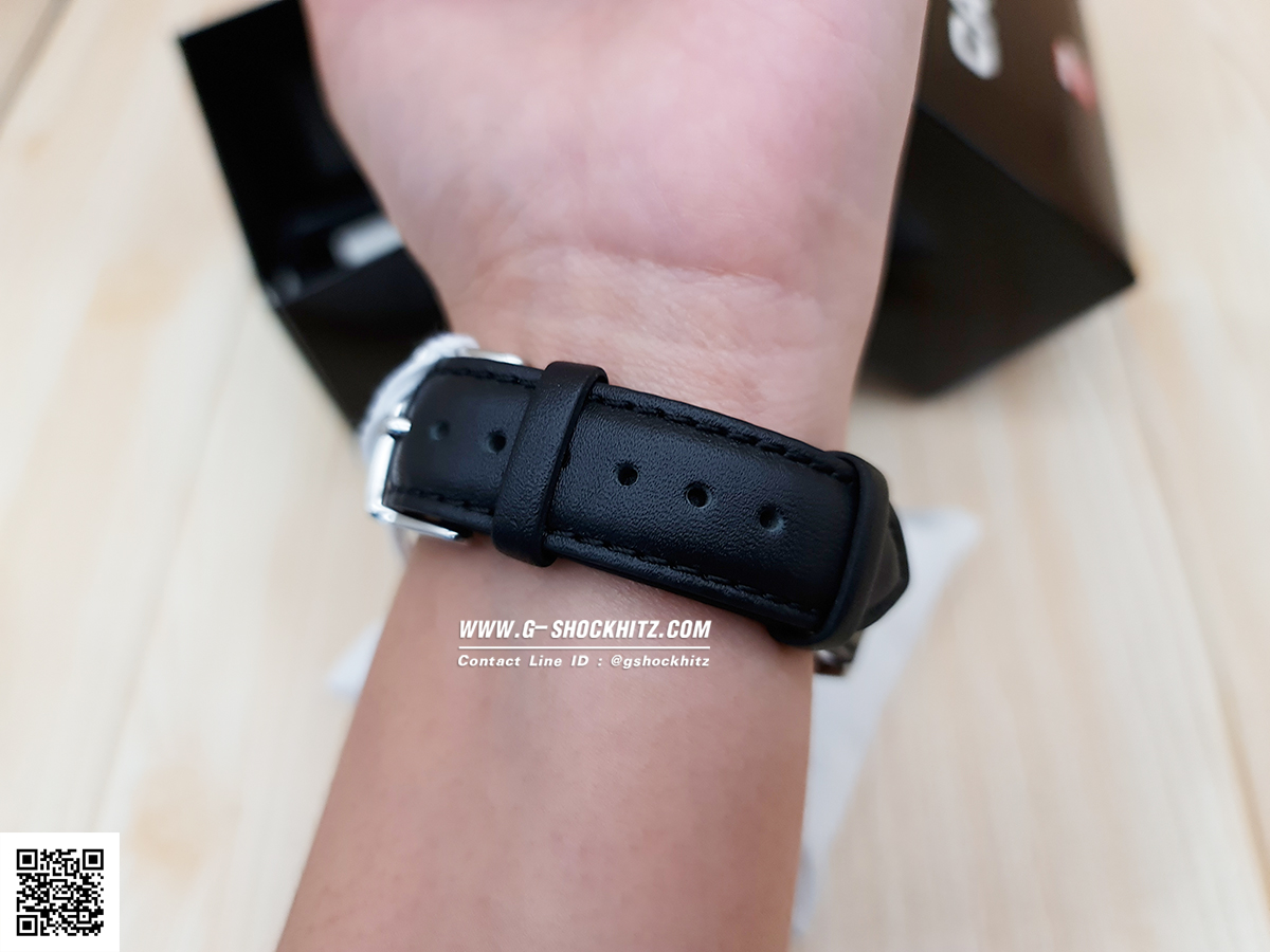CASIO นาฬิกาคาสิโอ นาฬิกาข้อมือ นาฬิกากันน้ำ นาฬิกาของแท้ ประกันศูนย์ CMG 1 ปี รุ่น MTS-110L-1A นาฬิกาสีดำ