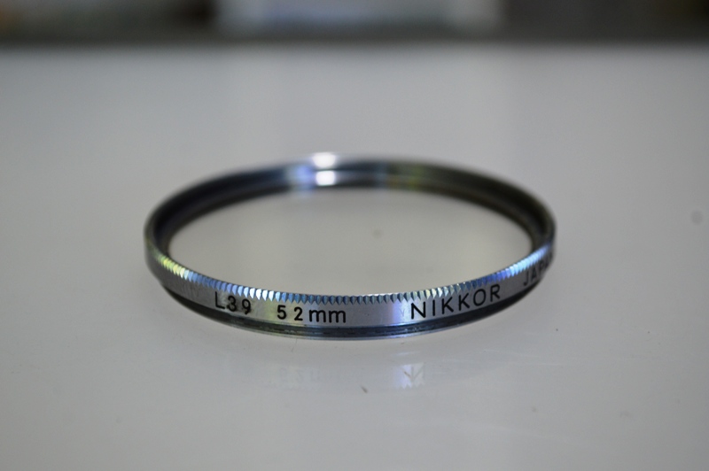 NIKKOR L39 52MM.(UV FILTER)
