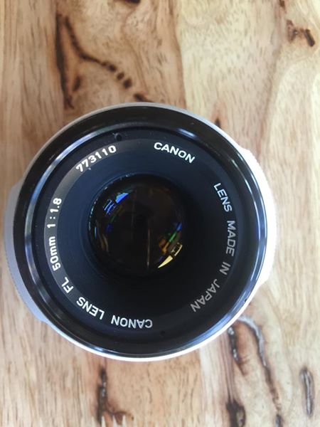 CANON LENS FL 50MM.F1.8 FL MOUNT