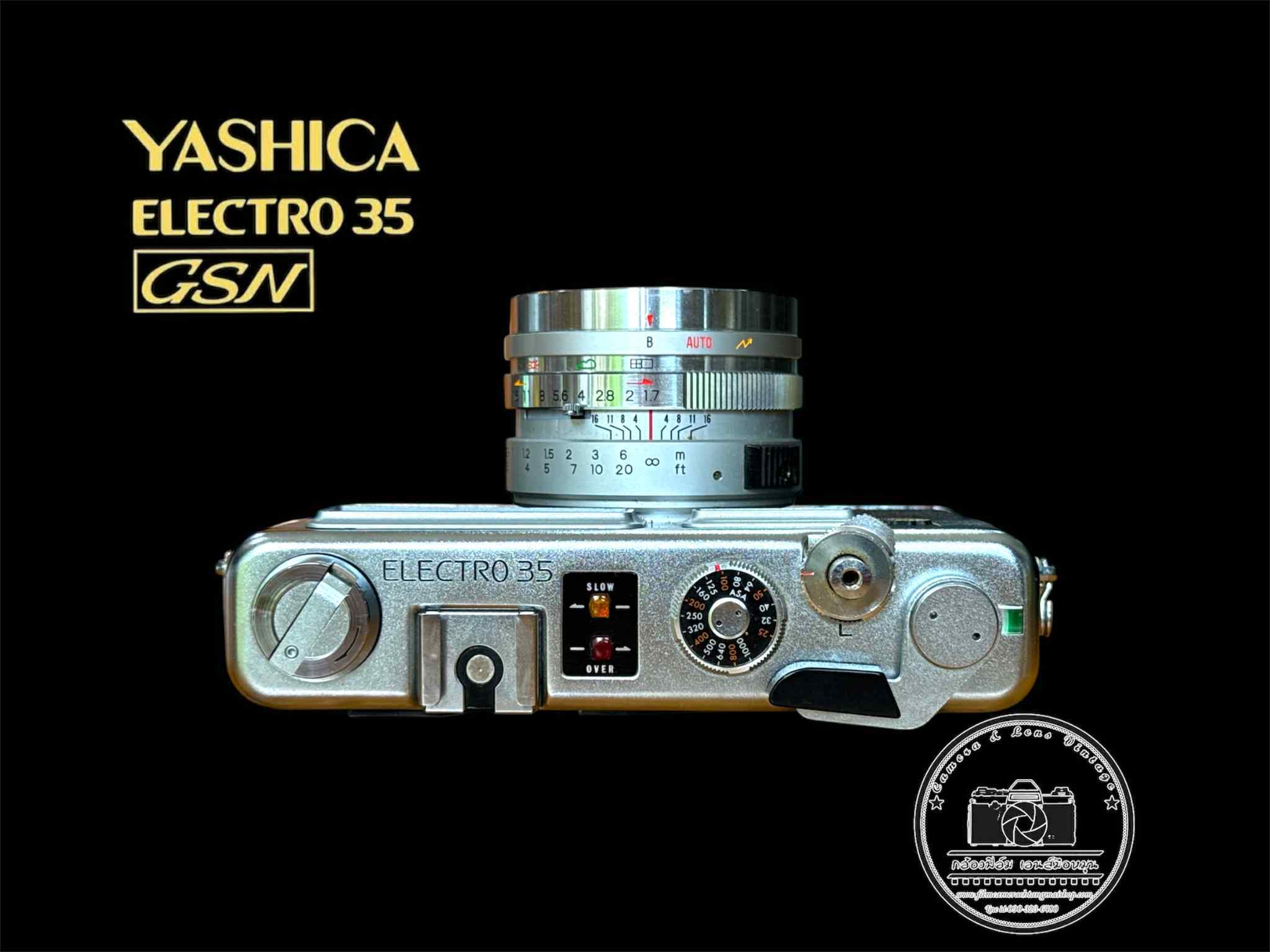 YASHICA ELECTRO 35GSN YASHICA COLOR YASHINON-DX 45MM.F1.7