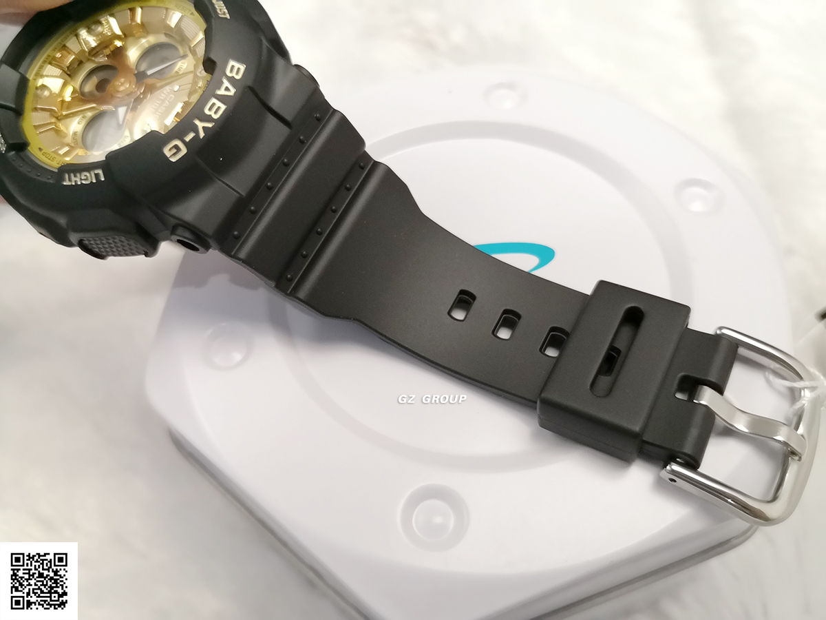 CASIO BABY-G นาฬิกาข้อมือ นาฬิกากันน้ำ นาฬิกาของแท้ ประกันศูนย์ CMG 1 ปี รุ่น BA-130-1A3 นาฬิกาสีดำ