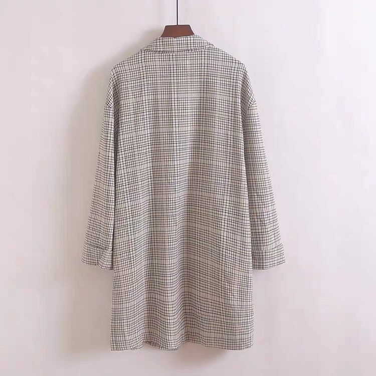เสื้อโค้ท เบลเซอร์ โค้ทลายตาราง checked แบรนด์ STRADIVARIUS