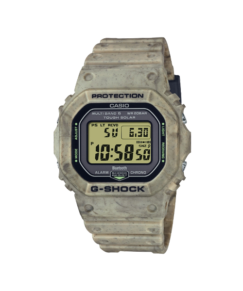 CASIO G-SHOCK นาฬิกาข้อมือ นาฬิกากันน้ำ นาฬิกาของแท้ ประกันศูนย์ CMG 1 ปี รุ่น GW-B5600SL-5 นาฬิกาสีน้ำตาล