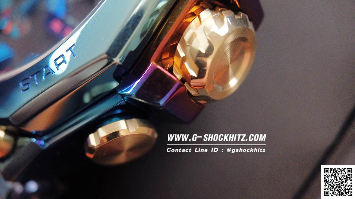 CASIO G-SHOCK นาฬิกาข้อมือ นาฬิกากันน้ำ นาฬิกาของแท้ ประกันศูนย์ CMG 1 ปี รุ่น MTG-B2000PH-2A นาฬิกาสีน้ำเงิน