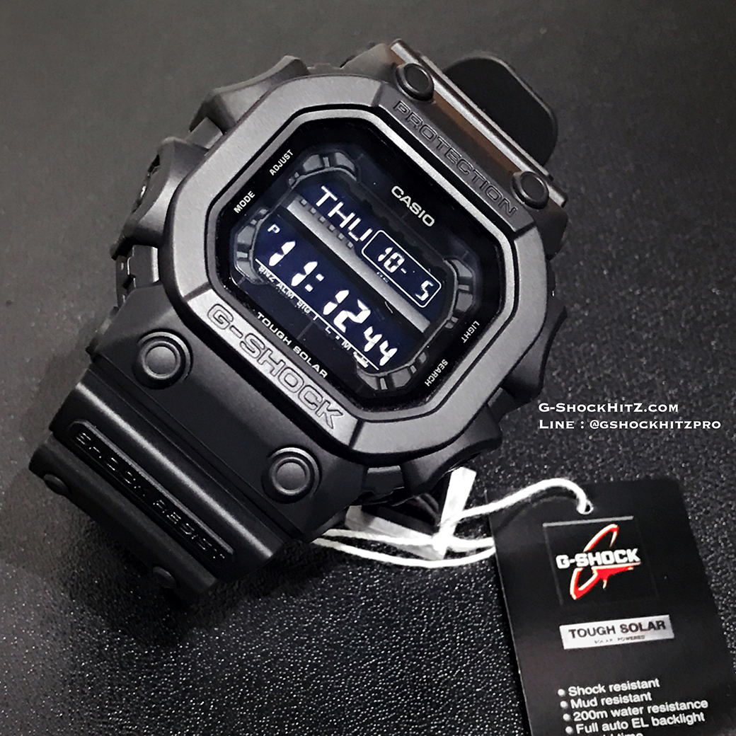 CASIO MID YEAR SALE G-SHOCK นาฬิกาข้อมือ นาฬิกากันน้ำ นาฬิกาของแท้ ประกันศูนย์ CMG 1 ปี รุ่น GX-56BB-1 นาฬิกาสีดำ