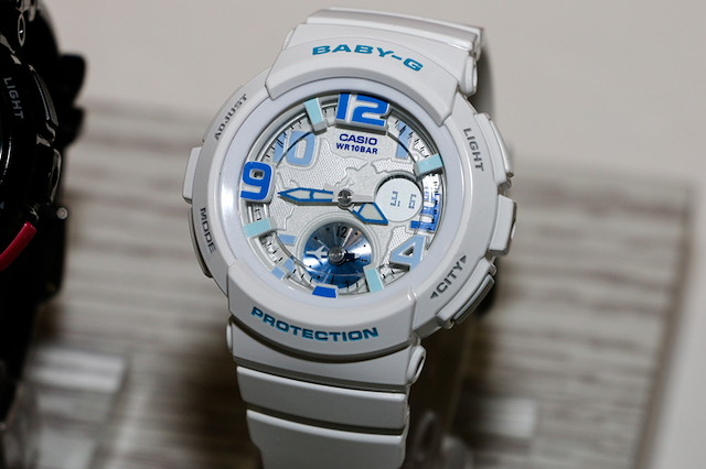 CASIO BABY-G นาฬิกาข้อมือ นาฬิกากันน้ำ นาฬิกาของแท้ ประกันศูนย์ CMG 1 ปี รุ่น BGA-190-7B นาฬิกาสีขาว