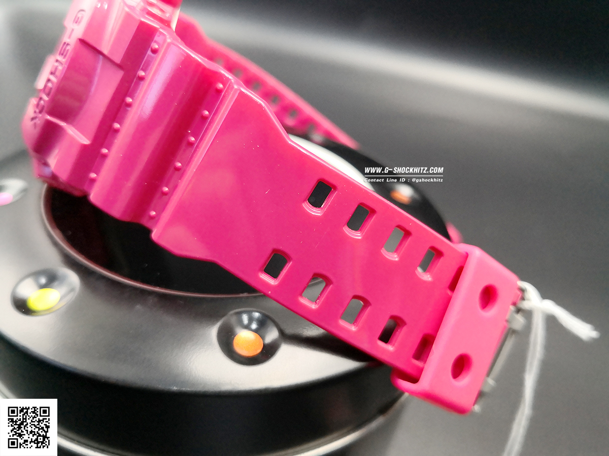 CASIO MID YEAR SALE G-SHOCK พร้อมส่ง นาฬิกาข้อมือ นาฬิกากันน้ำ นาฬิกาของแท้ ประกันศูนย์ CMG 1 ปี รุ่น GA-110B-4 นาฬิกาสีชมพู