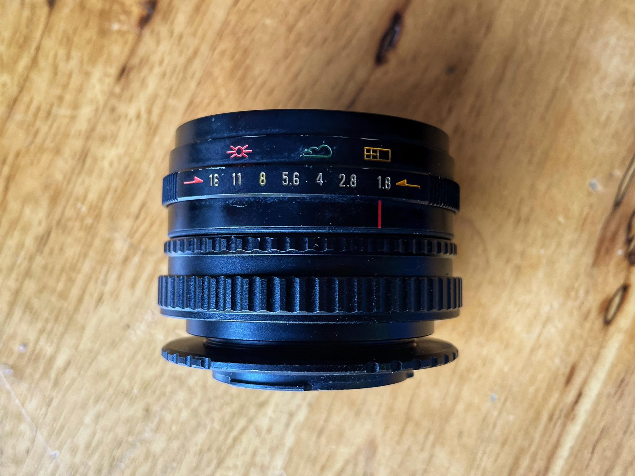 YASHICA COLOR YASHINON DX 35MM.F1.8 FOR M4/3 MOUNT