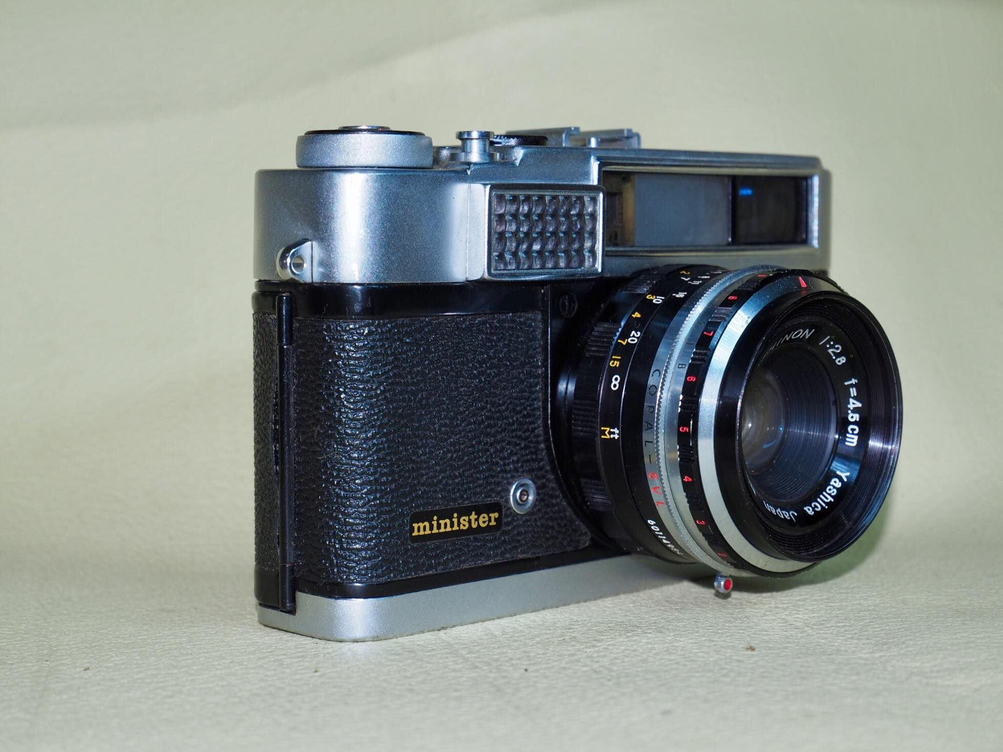 YASHICA MINISTER I YASHICA YASHINON 45MM.F2.8