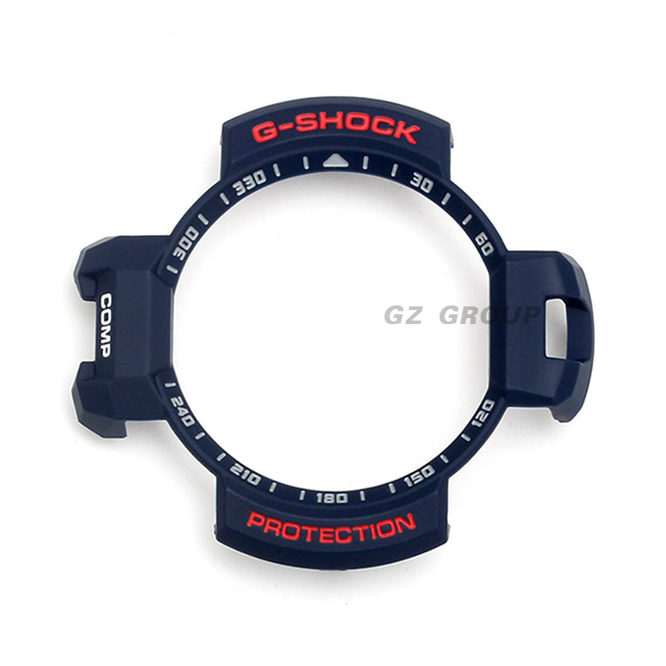 CASIO GENUINE FACTORY CASIO REPLACEMENT อะไหล่นาฬิกา G-SHOCK รุ่น GA-1100-2A กรอบสายสีแดง