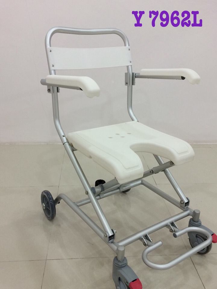 รถเข็นอาบน้ำ แบบมีล้อเลื่อน FS7962L