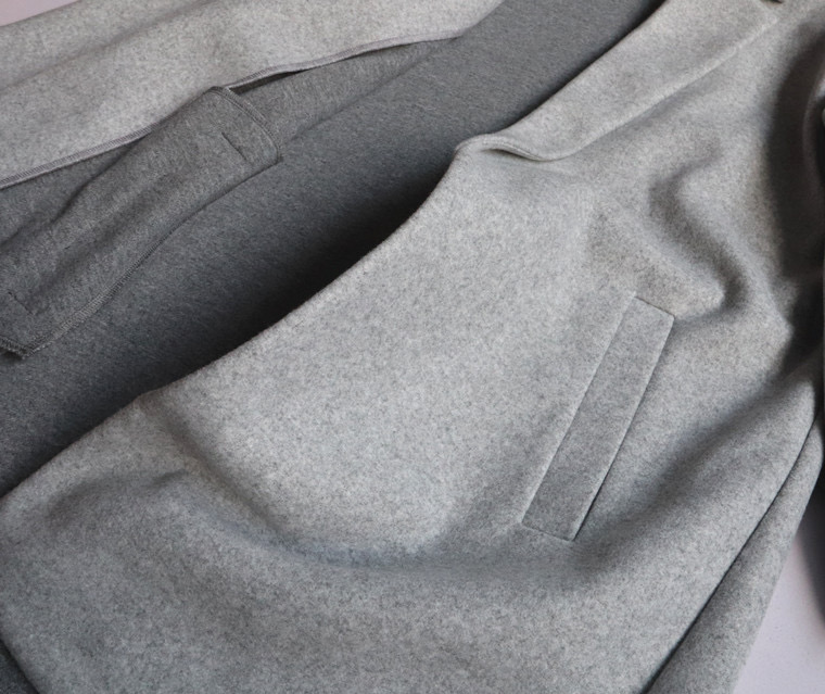 เสื้อโค้ท เสื้อโค้ทกันหนาว โค้ทวูล tailored knit coat สีเบจ แบรนด์ STRADIVARIUS สำเนา สำเนา
