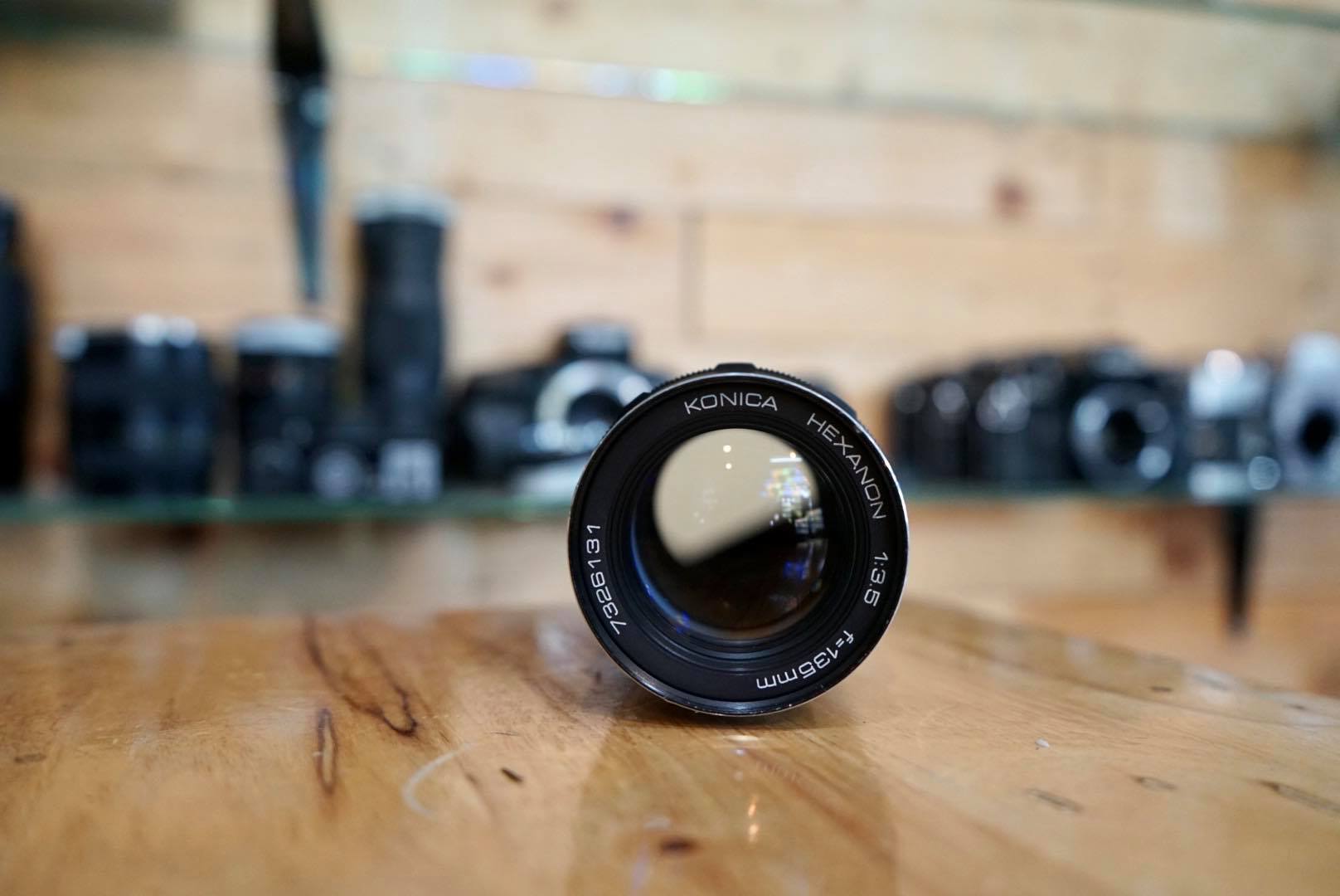 KONICA HEXANON 135MM. F3.5 AR MOUNT