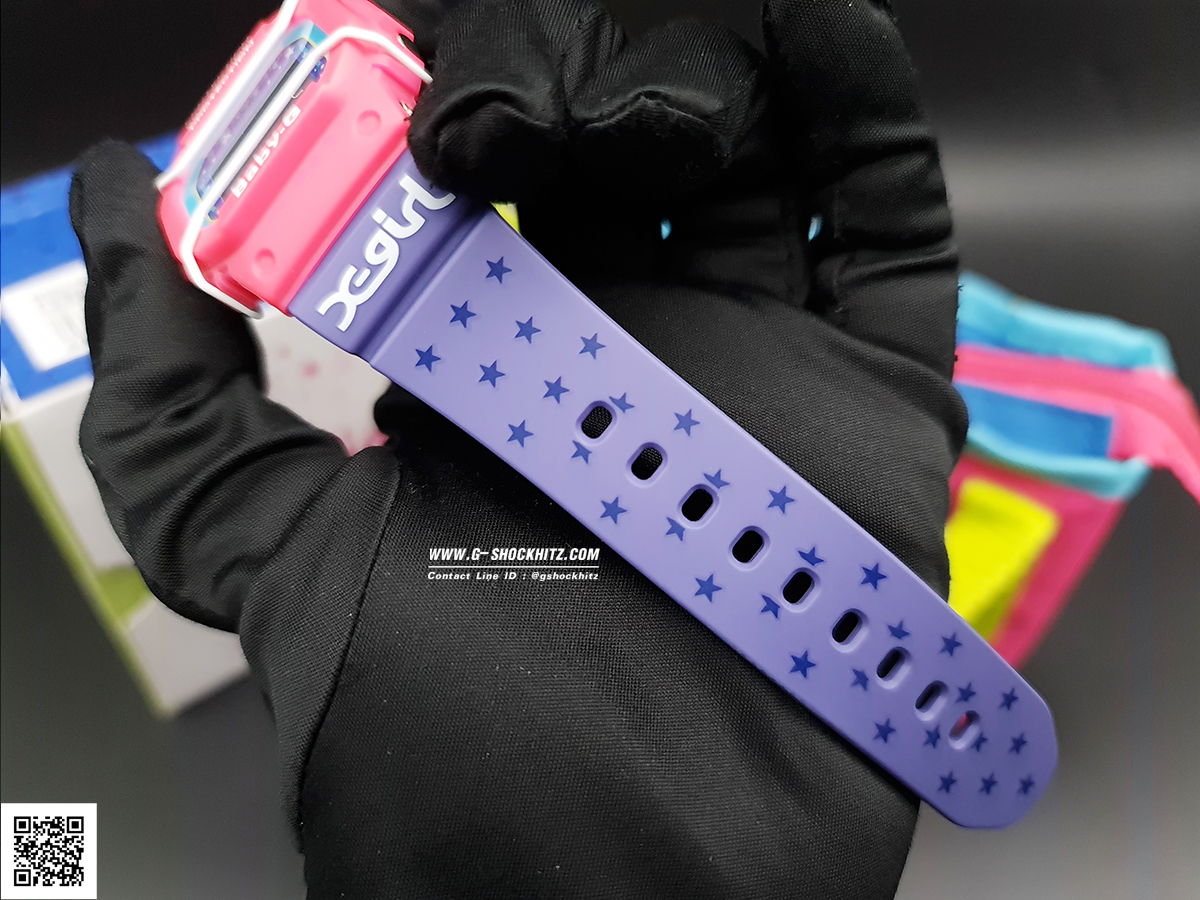 CASIO BABY-G นาฬิกาข้อมือ นาฬิกากันน้ำ นาฬิกาของแท้ ประกันศูนย์ CMG 1 ปี รุ่น BGD-500XG-4JR นาฬิกาสีชมพู