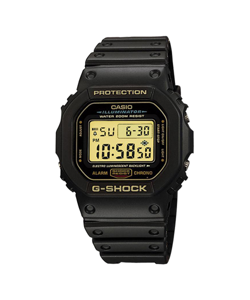 CASIO G-SHOCK นาฬิกาข้อมือ นาฬิกากันน้ำ นาฬิกาของแท้ ประกันศูนย์ CMG 1 ปี รุ่น DW-5600EG-9V นาฬิกาสีดำ